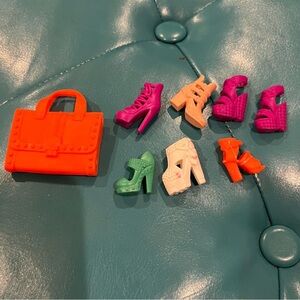 Barbie monster high school purse bag lot